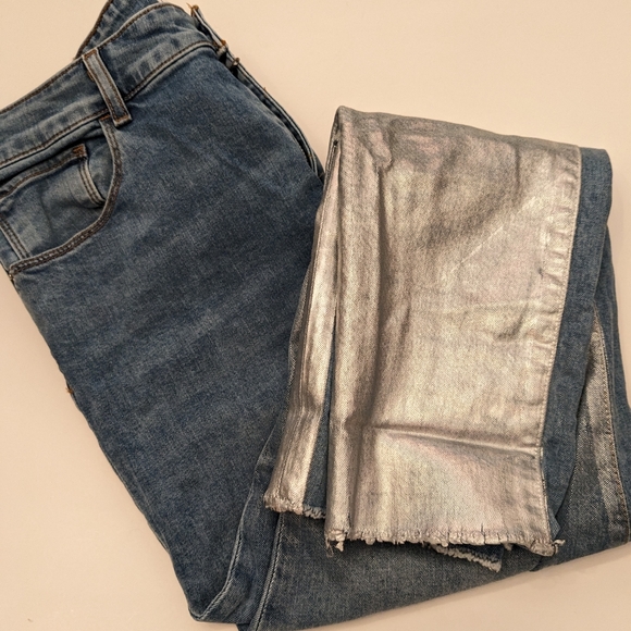 Zara jeans metalic - Picture 4 of 9